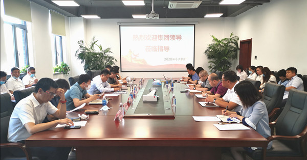 集團黨委副書記、總經(jīng)理吳波一行到沈陽航空工業(yè)發(fā)展有限公司調(diào)研指導