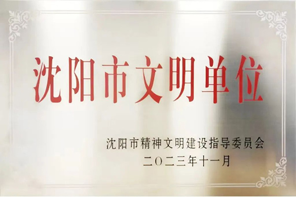 喜報(bào)丨沈陽航空產(chǎn)業(yè)集團(tuán)榮獲2020-2023年度 “沈陽市文明單位”榮譽(yù)稱號